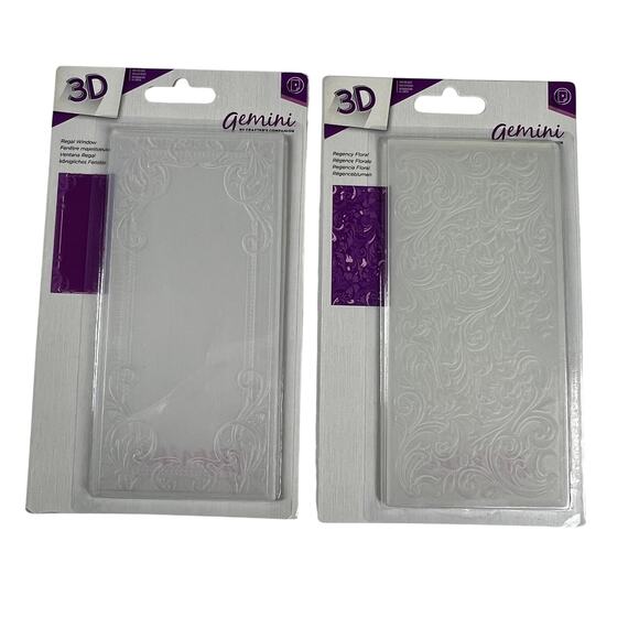 Crafterts Companion Other - CRAFTERS COMPANION Gemini 3D Embossing Folder Set Regency Floral Frame